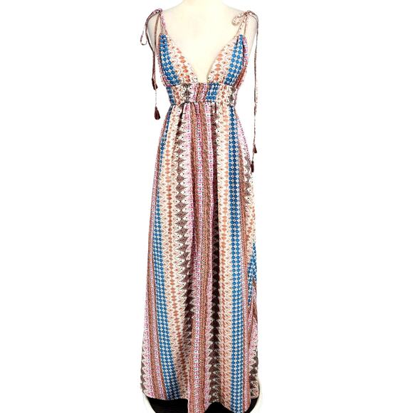 Lulus Maxin Relaxin Printed Maxi Dress - Picture 3 of 6